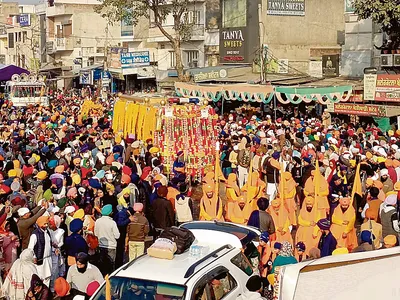 ਗੁਰਦੁਆਰਾ ਸ੍ਰੀ ਰੱਥ ਸਾਹਿਬ ਤੋਂ ਫਤਿਹਗੜ੍ਹ ਸਾਹਿਬ ਤੱਕ ਨਗਰ ਕੀਰਤਨ ਸਜਾਇਆ