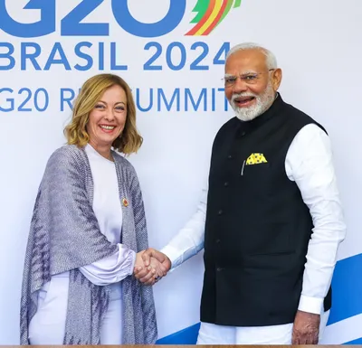 g20 summit in rio  ਪ੍ਰਧਾਨ ਮੰਤਰੀ ਮੋਦੀ ਨੇ ਕੌਮਾਂਤਰੀ ਆਗੂਆਂ ਨਾਲ ਗੱਲਬਾਤ ਕੀਤੀ