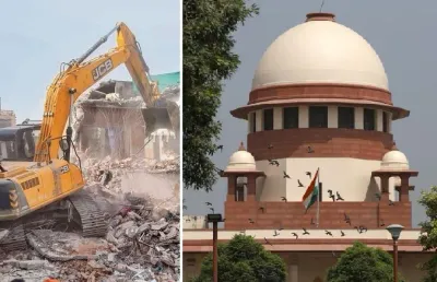 bulldozer action  ‘ਬੁਲਡੋਜ਼ਰ ਐਕਸ਼ਨ’ ਬਾਰੇ ਸੁਪਰੀਮ ਕੋਰਟ ਸਖ਼ਤ  ਬਿਨਾਂ ਸੁਣਵਾਈ ਜਾਇਦਾਦ ਢਾਹੁਣ ਨੂੰ ਗੈਰਸੰਵਿਧਾਨਕ ਦੱਸਿਆ