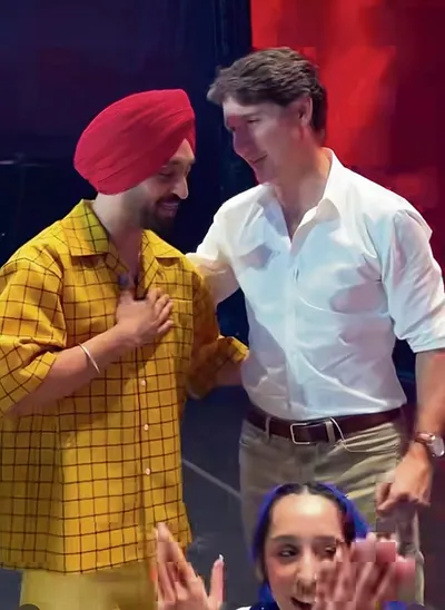 ਦਿਲਜੀਤ ਦੇ ਸ਼ੋਅ ਦੀ ਰਿਹਰਸਲ ’ਚ ਪੁੱਜੇ ਟਰੂਡੋ