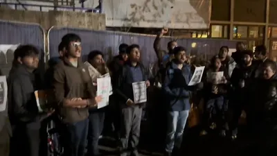 protest in london  ਬ੍ਰਿਟਿਸ਼ ਹਿੰਦੂਆਂ ਵੱਲੋਂ oxford union ਦੇ ਬਾਹਰ ਪ੍ਰਦਰਸ਼ਨ